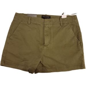 Banana Republic Flat-Front Chino Shorts